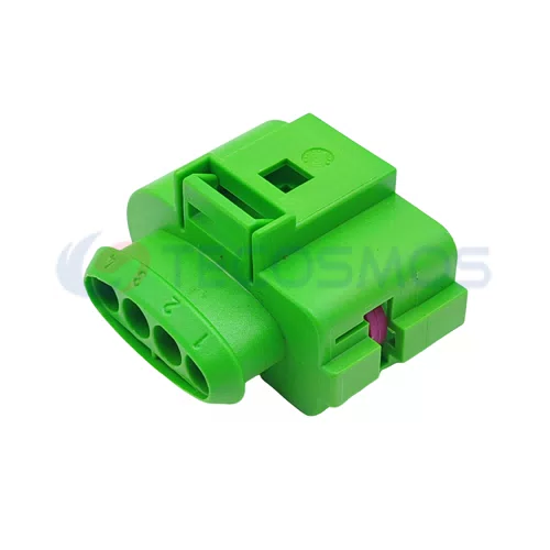 Auto Parts Generator Socket Cable Harness Connector for Volkswagen 4-pin Female 3D0973724F - image 2